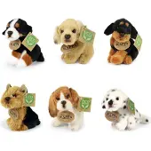 Rappa Plüschhund Kuscheltier umweltfreundlich 11 cm Spielzeug