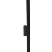 Euluna Wandlampe Laser , dimmbar, schwarz, für Wohn- / Esszimmer, Metall, Modern, Wandleuchte, Wandlampe Innen