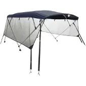 Syfax 4-Bow Bimini-Top mit Mesh-Seitenteilen 243x(185-198)x137 cm
