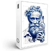 Raxxa Premium-Puzzle „Seemann mit Flasche und kleinem Modellschiff“, 1000 Teile