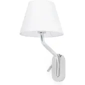 Faro 24006-10, Oberfläche, E27, IP20, Chrom, Weiß