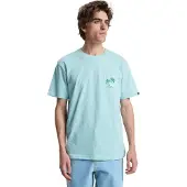 Quiksilver - EVO Learning From Nature S/S - T-Shirt Gr M türkis