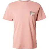 Billabong T-Shirt "Crayon Wave", Herren, Gr. L, rosa (dusty rose), Obermaterial: 100% Baumwolle., Shirts T-Shirt