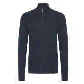 Blend Troyer "Troyer BHBartel", Herren, Gr. XXL, schwarz (salute), Obermaterial: 100% Baumwolle CO., Pullover Troyer