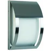 Albert 696178 Wandleuchte Typ Nr. 6178 - Edelstahl, für 1 x Lampe, E27