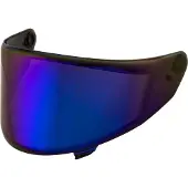 Kyt KX-1 Race GP Visier, iridium blau