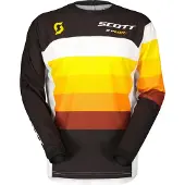 SCOTT 450 X-Plore Swap Motocross Jersey, schwarz/orange, M