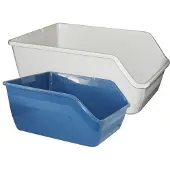 Pawise Katzentoilette High-back Litter pan, Größe: S