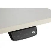 Equip ERGO Elektrisches-Sitz-Steh-Tischgestell, Doppelmotor, Weiß, 100 kg, Elektro, 38 mm/sek, 2 Bein(e), Kunststoff, Stahl, Weiß