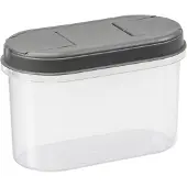 PLAST TEAM Vertriebs GmbH plast team Trockenvorratsdose Margerit 1,1 Liter grau transparent
