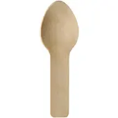 Papstar Fingerfood - Löffel aus Holz "pure" 7,6 cm, 10 x 100 Stück
