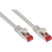 Varia Patchkabel Cat. 6 SFTP 5m mit Rastnasenschutz, grau, 250MHz