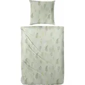 PRIMERA Bettwäsche "Biber-Bettwäsche Autum Leaf" 2 Stk. mit floralen Motiven
