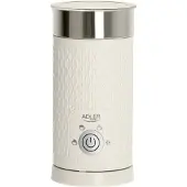 Adler AD 4495, Automatischer Milchaufschäumer/-wärmer, Beige, 130 ml, 300 ml, Heiß & Kalt, Tasten