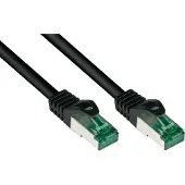 Varia Cat.6A Outdoor-Patchkabel, IP66, schwarz, 60m, S/FTP, PE-Mantel