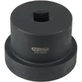 Ks Tools 1" Achsmuttern-Schlüssel mit Führungsbund, 12-kant - 460.4235