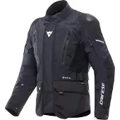 Dainese Carve Master 4 Gore-Tex wasserdichte Motorrad Textiljacke, schwarz/schwarz, 48