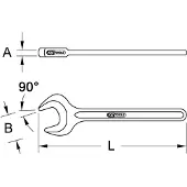 Ks Tools BRONZEplus Zugmaulschlüssel