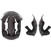 LS2 Helmets LS2 FF805 Innenfutter, schwarz, M