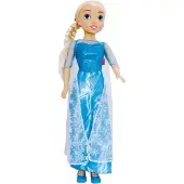 Dimian EISPRINZESSIN Puppe mit blauem Kleid 80cm.