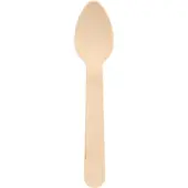 Papstar Kaffeelöffel aus Holz "pure", 11 cm, gewachst | Faltschachtel (100 Stück)