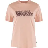Fjällräven Lush Logo T-shirt W chalk rose (302) XS
