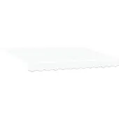 vidaXL Ausziehbare Markise Weiß 350 x 250 cm Polyester