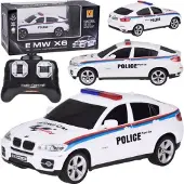 Jokomisiada BMW X6 Sportpolizeiwagen mit Fernbedienung RC0660 BI