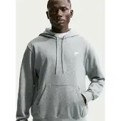 Nike - Club French Terry Pullover Hoodie - Hoodie Gr S grau