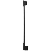 LINDBY LED-Wandleuchte Neano, 90cm, schwarz, Metall, IP54
