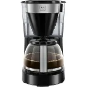 Melitta 1023-04, Filterkaffeemaschine, 1,2 l, Gemahlener Kaffee, 1050 W, Schwarz