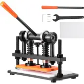 OEM Leder Stanzmaschine Manuelle Lederschneidemaschine 26 x 12 cm, Leder Prägemaschine 1,5 t Belastbare Leder-Stanzmaschine Geeignet für Leder, PVC/EVA-Schaumstoff, nicht Klebende Materialien