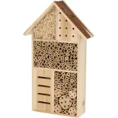 Kerbl Insektenschutzhaus Größe 27x9x49 cm, aus naturbelassenem Holz