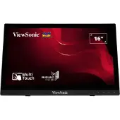 Viewsonic TD1630-3, 39,6 cm (15.6"), 1366 x 768 Pixel, HD, LCD, 12 ms, Schwarz
