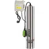 Ribimex PRPVC752/43F - Tauchpumpe für Brunnen - 750 W - Klarwasser