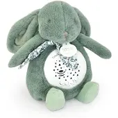 Doudou et Compagnie Plüschtier Musikalisches Nachtlicht Green Rabbit
