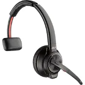Poly Savi 8210 UC DECT 1880-1900 MHz USB-A-Headset, für Microsoft Teams, Kabellos, Büro/Callcenter, 20 - 20000 Hz, 115 g, Kopfhörer, Schwarz