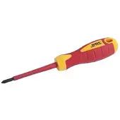 Kendo ISOLIERTER SCHRAUBENZIEHER FÜR PHILLIPS-SCHRAUBEN (POZIDRIV), , PZ2 x 100 mm