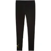 Puma Essentials Metallic Leggings black-metallic gold (51) S