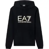 EA7 für Herren. 7M001413_AF22266 Core Identity Sweatshirt schwarz (3XL), Lässig, Baumwolle
