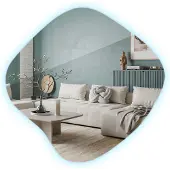 Drukarnia Piga LED SPIEGEL 48,3x47,9 cm Kaltweiß 6500K