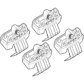 Nordrive Dachträgerfuß N21166 Fahrzeugdach für KIA VENGA (YN)