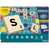 Mattel Scrabble Wood Edition (967-2606) Brettspiel