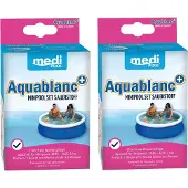 MediPOOL Aquablanc Mini Pool Set Sauerstoff 2x 320g