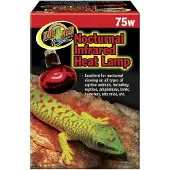 Zoo med RS-75E Nocturnal Infrarotstrahler, 75W, Wärmequelle für Terrarien