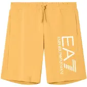 EA7 für Herren. 7M001414_AF22266 Core Identity Bermudashorts gelb (XL), Lässig, Sportlich, Baumwolle, Senf