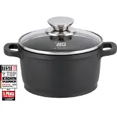 Elo Kochtopf "Alucast", schwarz, H:8,8cm Ø:16cm, Töpfe, Kochtopf, Induktion