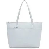 Emily & Noah Shopper "Shopper E&N Albi RUE 09", Damen, Gr. B/H/T: 34cm x 30cm x 13cm 0, blau (lightblau 530), Polyurethan, Taschen Shopper