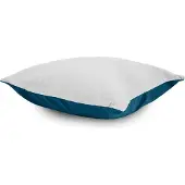 Baby Matex Satin-Bettwäsche 140x200 DOUBLE FACE Blau und Esche