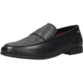 Bugatti Herrenschuhe Businessschuhe Slipper Schwarz Freizeit